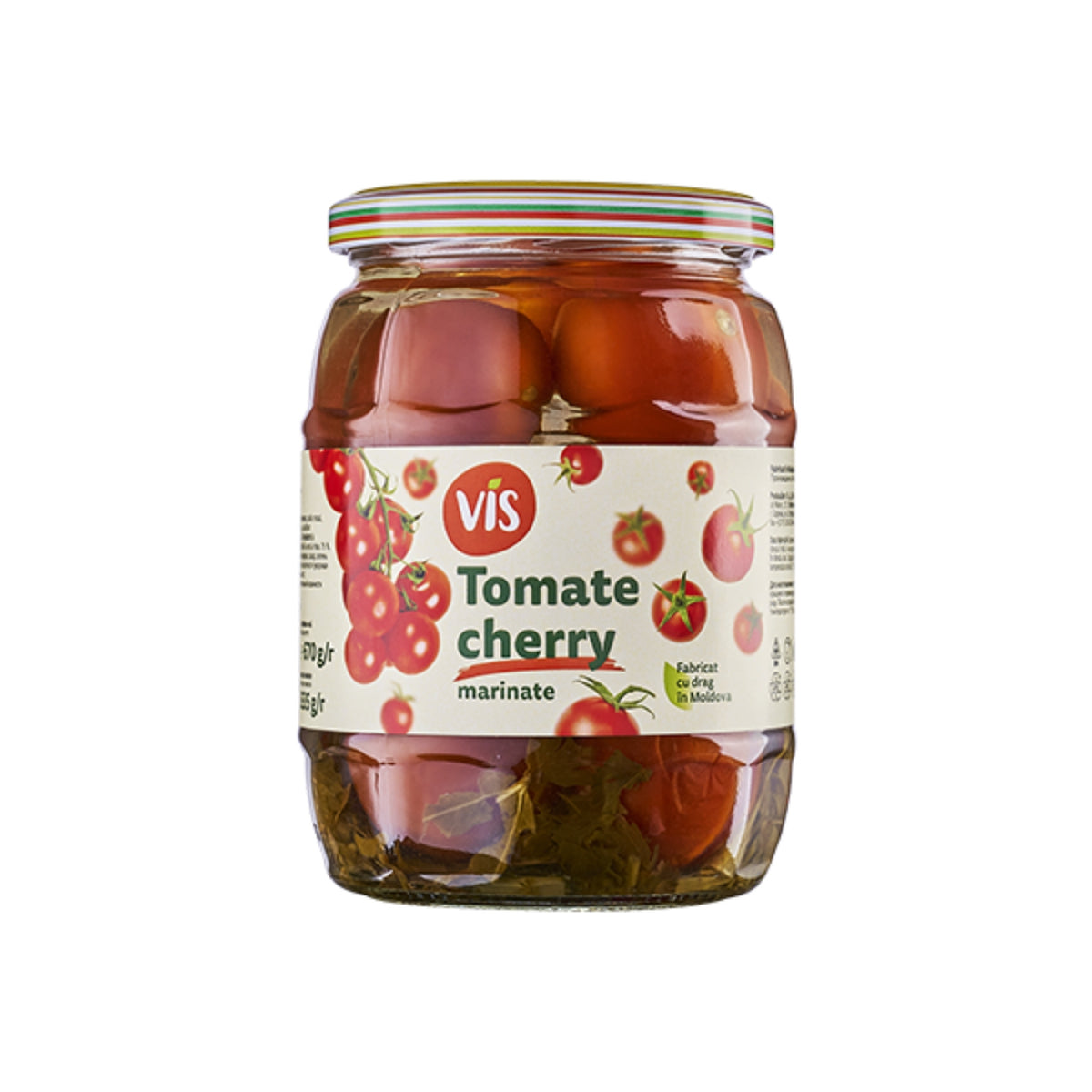 Vis Pickled Cherry Tomatoes jar
