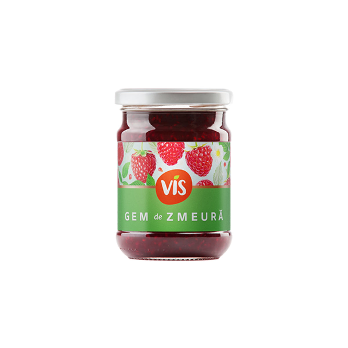 Vis Raspberry Jam jar