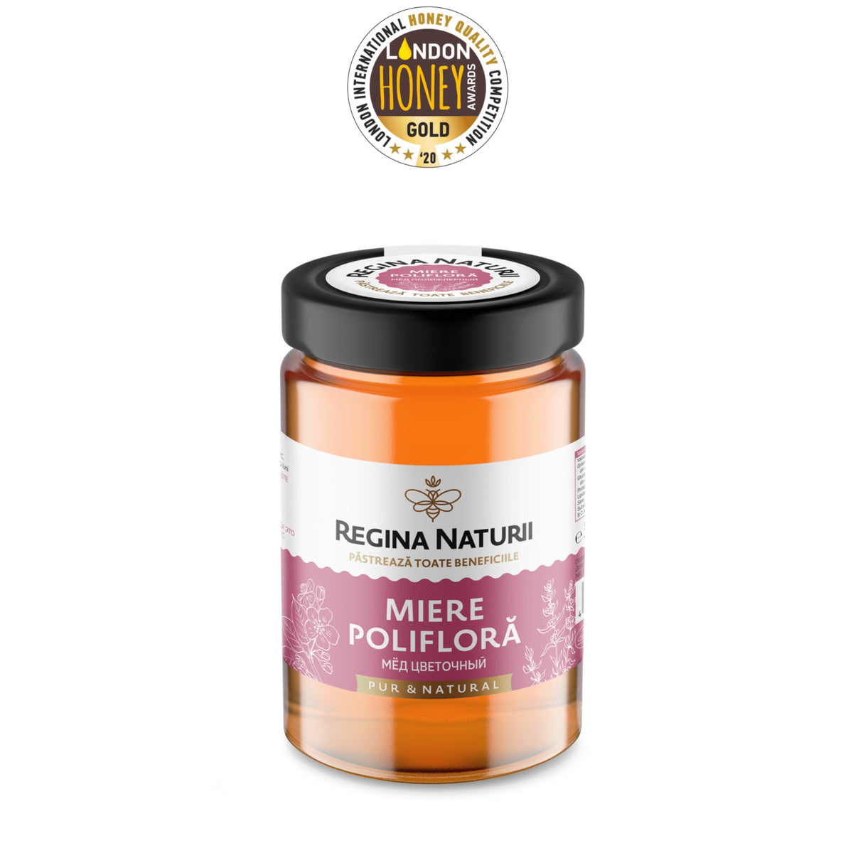 Regina Naturii Polyflora Honey 380g/720g jar