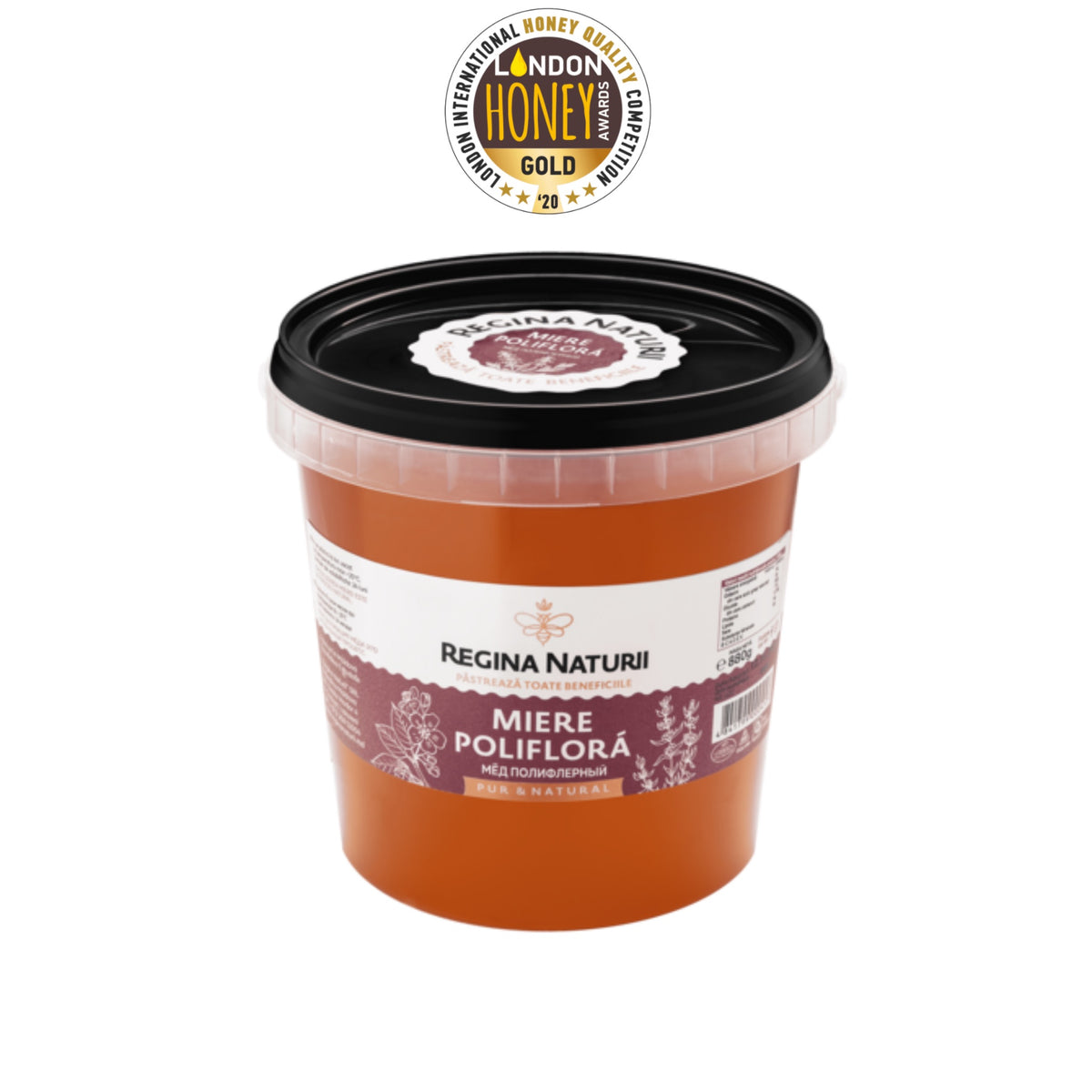 Regina Naturii Polyflora Honey 1400g/3000g/4800g bulk bucket
