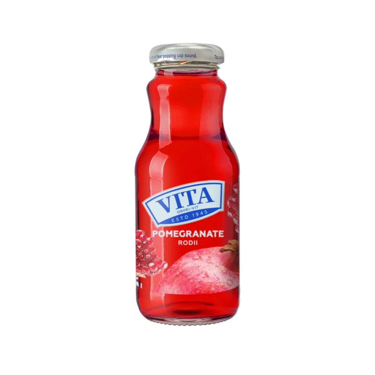 Vita Pomegranate Juice 250ml bottle