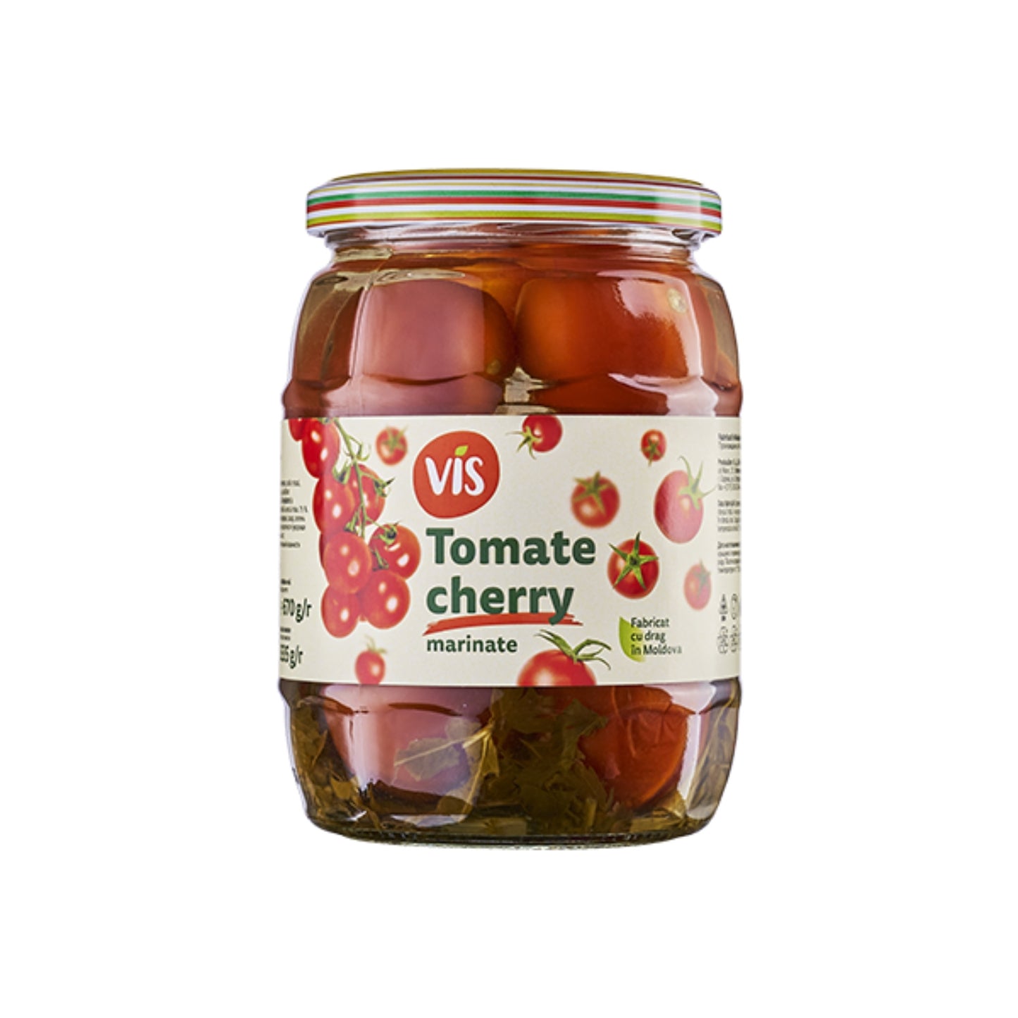 Vis Pickled Cherry Tomatoes jar