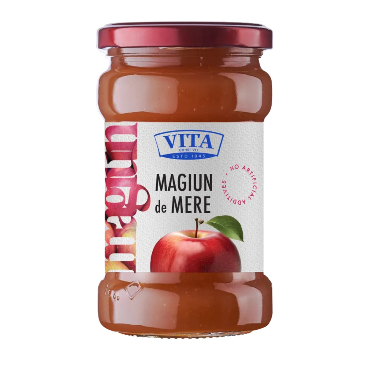 Vita Apple Jam jar