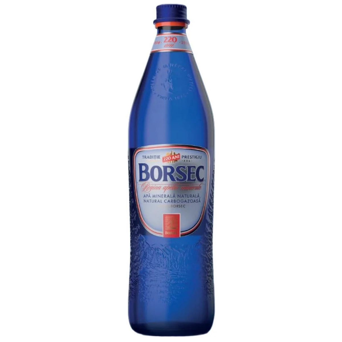 Borsec Naturally Carbonated Mineral Water 0.75L (6-pack)