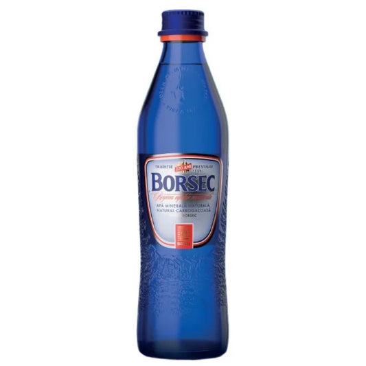 Borsec Naturally Carbonated Mineral Water 0.33L (12-pack)
