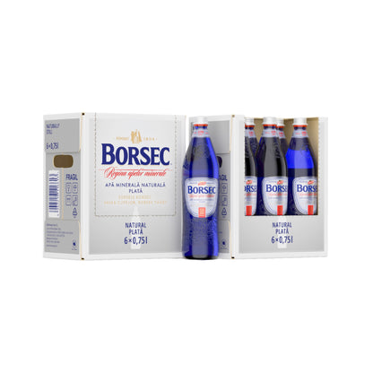 Borsec Naturally Still Mineral Water 0.75L (6-pack), back label
