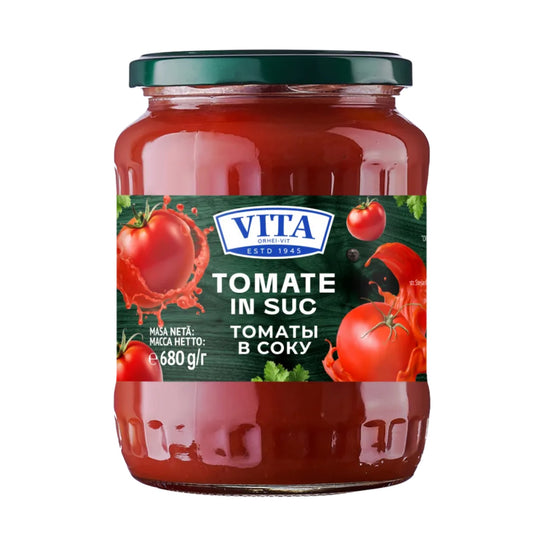 Vita Canned Tomatoes in Juice jar