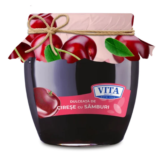 Vita Sweet Cherries with Stones preserves jar
