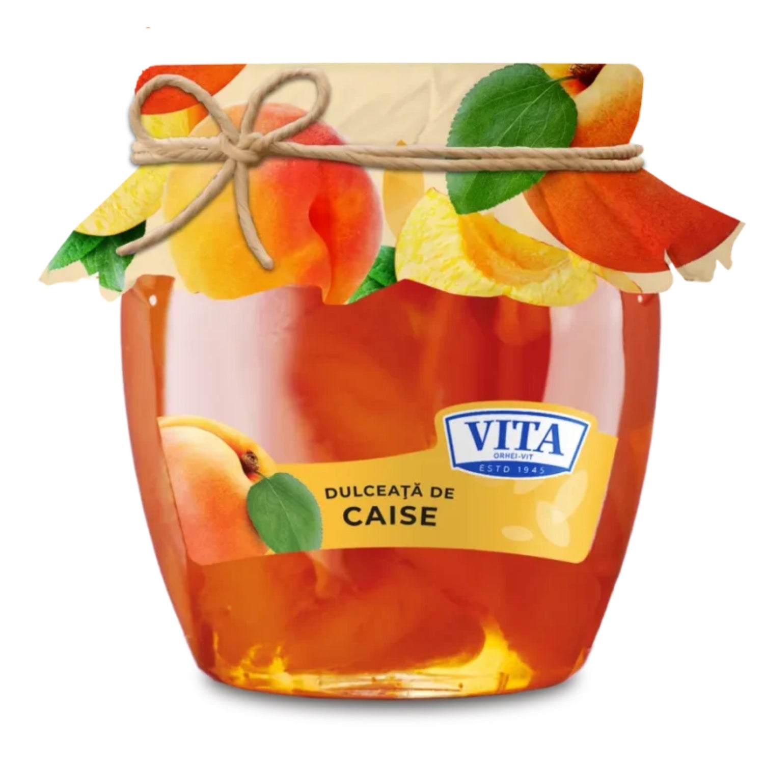Vita Apricot Preserves jar