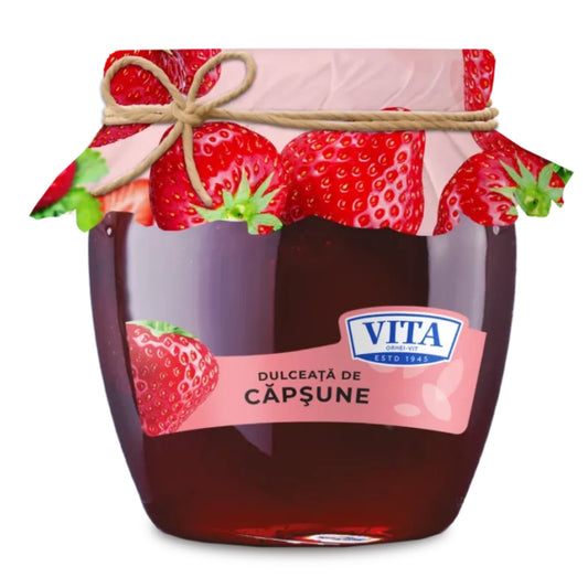 Vita Strawberry Preserves jar