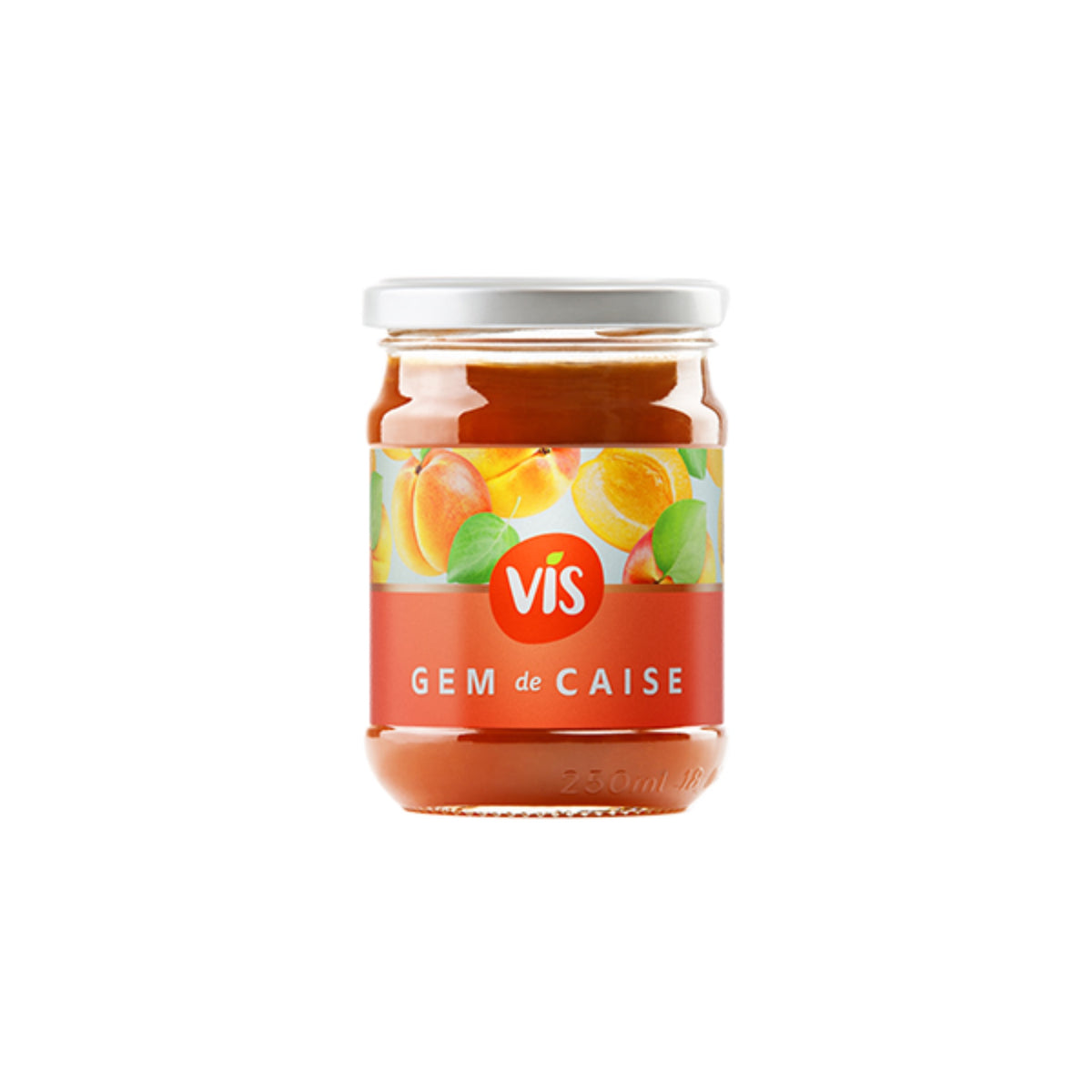 Vis Apricot Jam jar