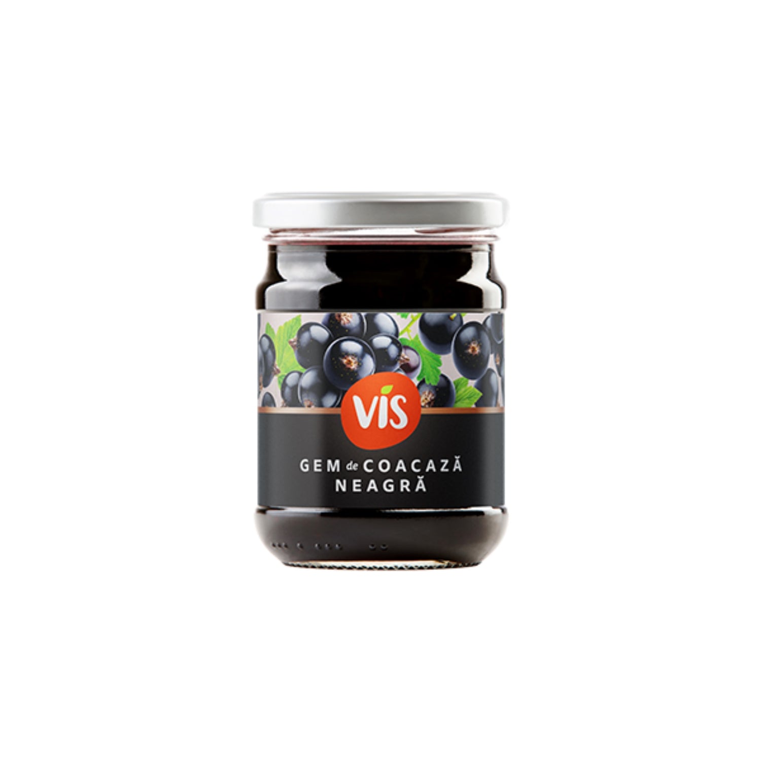 Vis Blackcurrant Jam jar