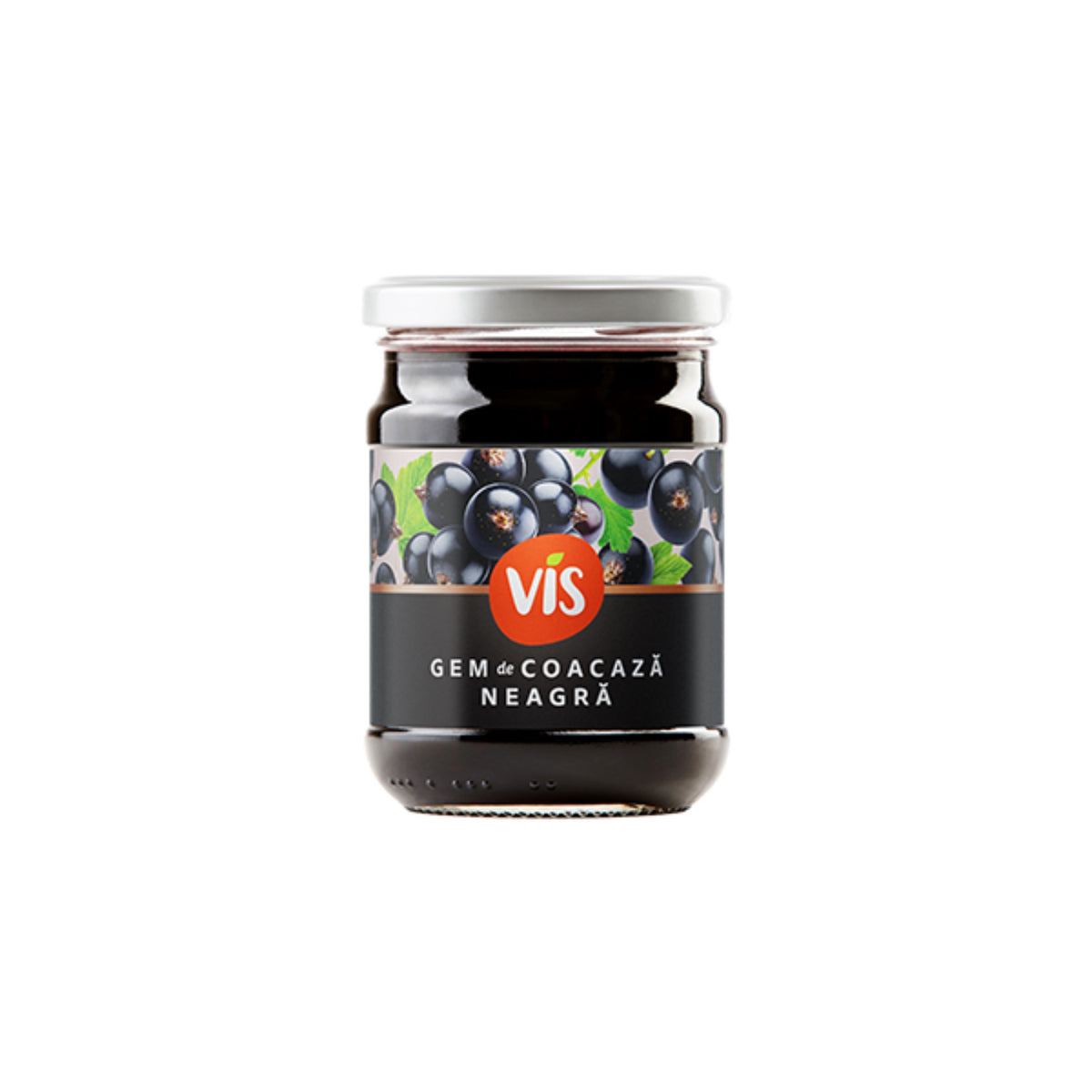 Vis Blackcurrant Jam jar