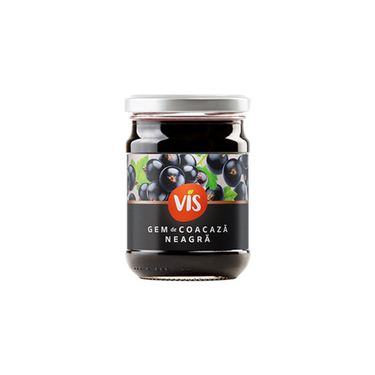 Vis Blackcurrant Jam jar