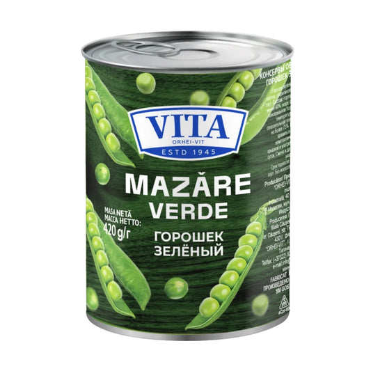 Vita Canned Green Peas (48 months) can