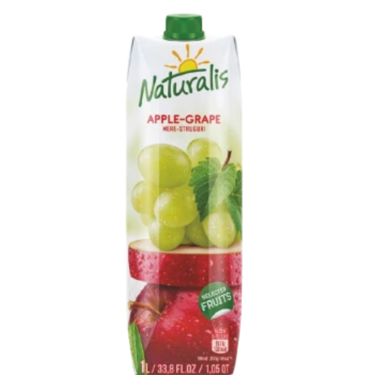Naturalis Apple-Grape Nectar 1L carton