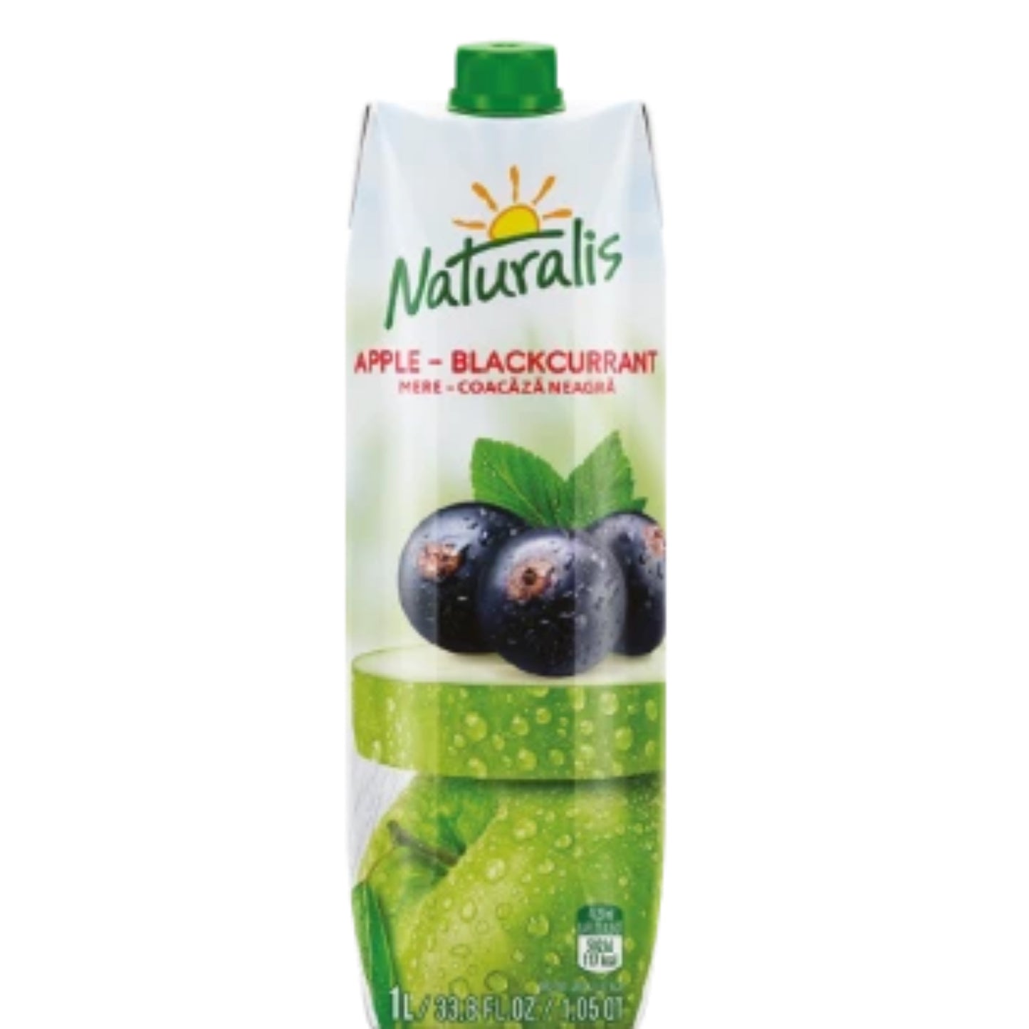 Naturalis Apple-Blackcurrant Nectar 1L carton