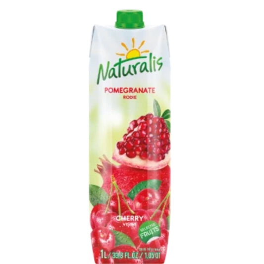 Naturalis Pomegranate-Sour Cherry Fruit Drink 1L carton