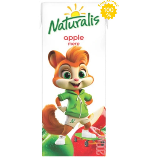 Naturalis Apple Juice 200ml carton