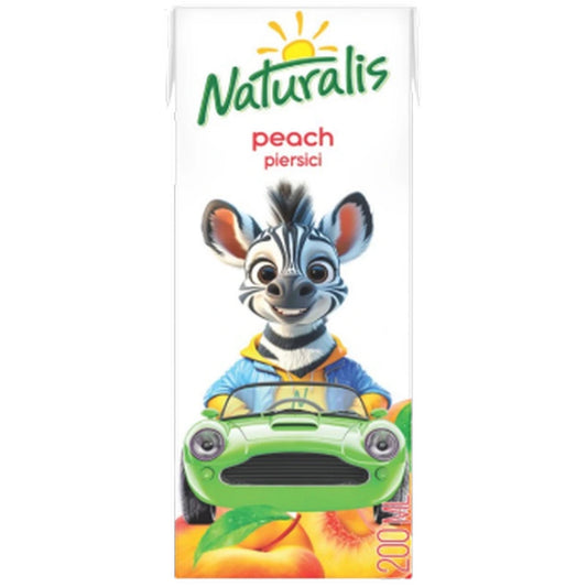 Naturalis Peach Juice 200ml carton