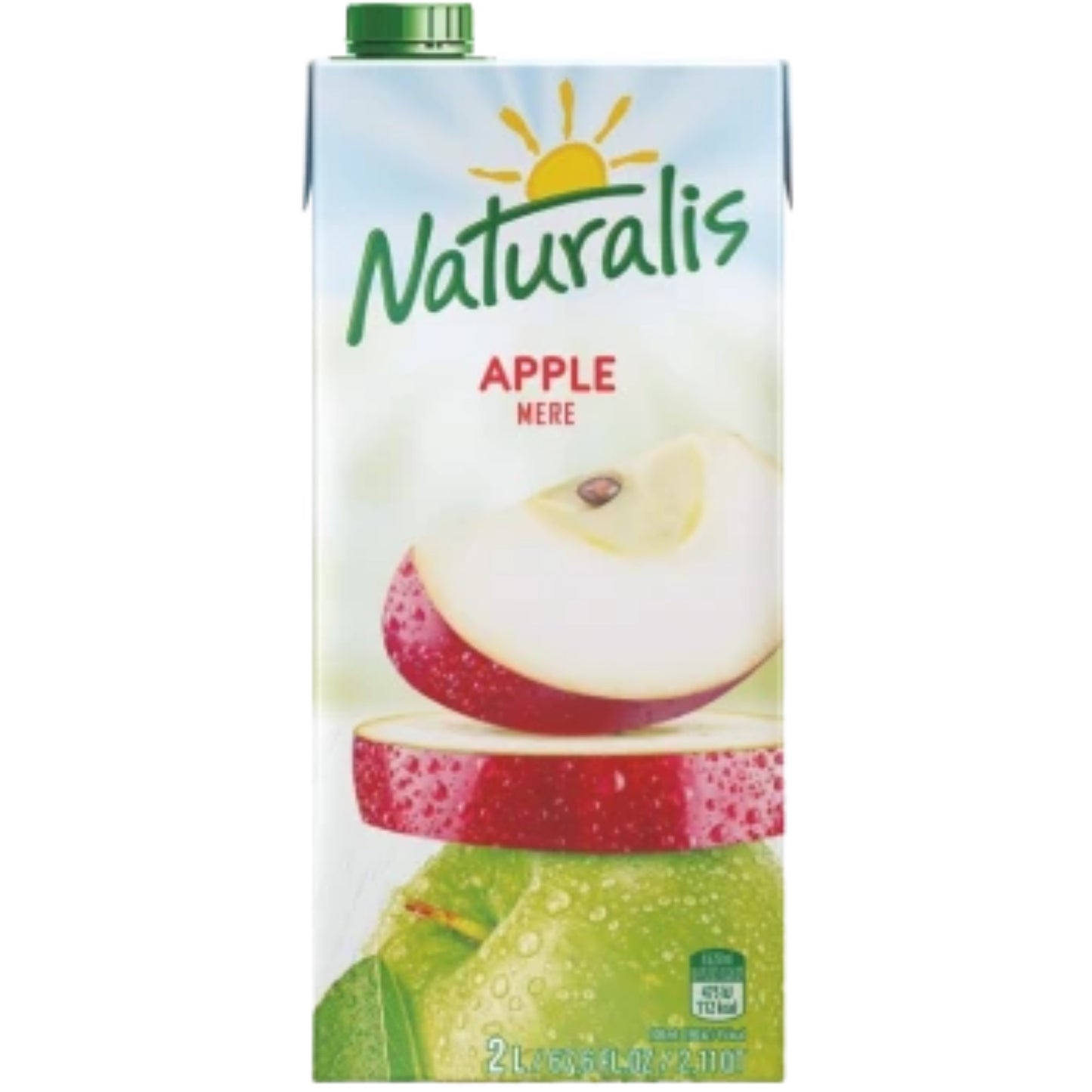 Naturalis Apple Juice 2L carton