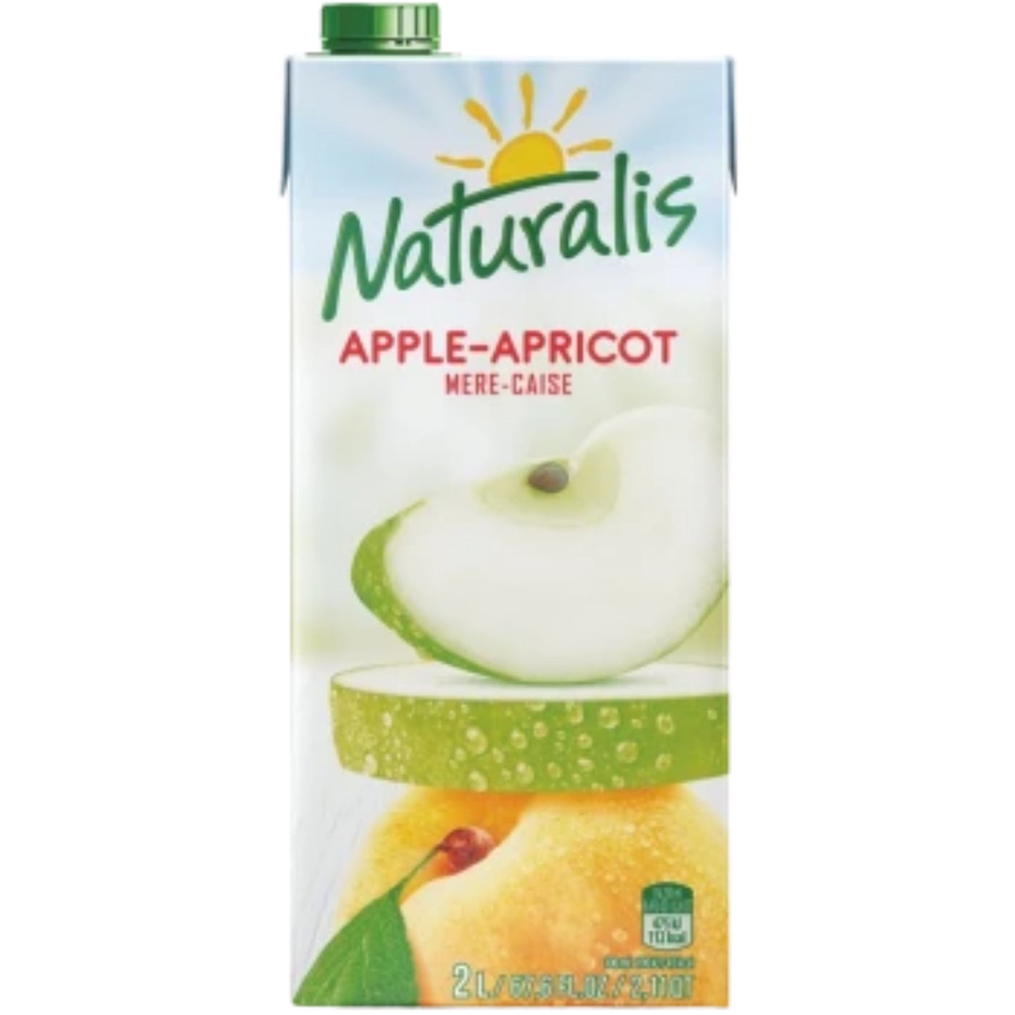 Naturalis Apple-Apricot Nectar 2L carton