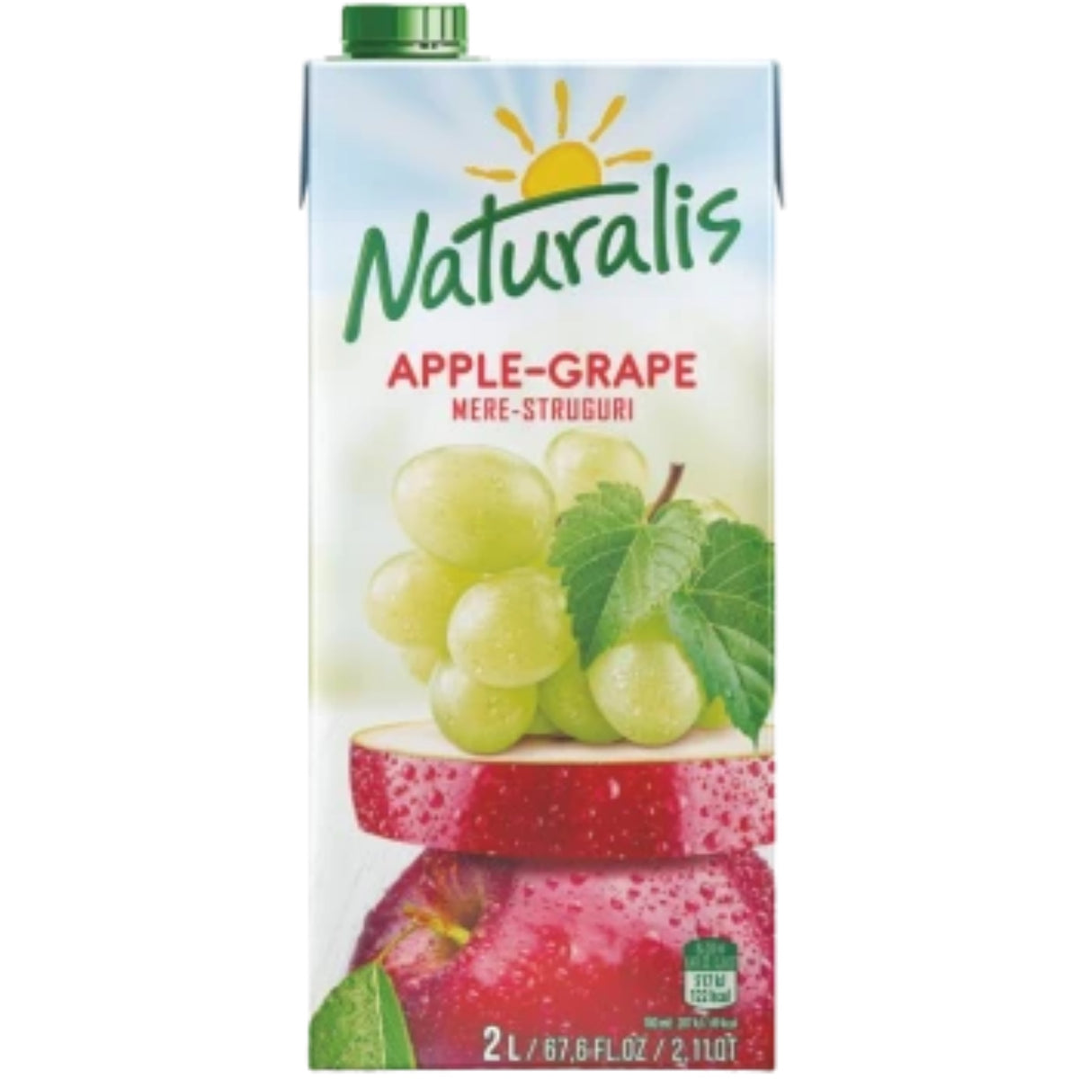 Naturalis Apple-Grape Nectar 2L carton