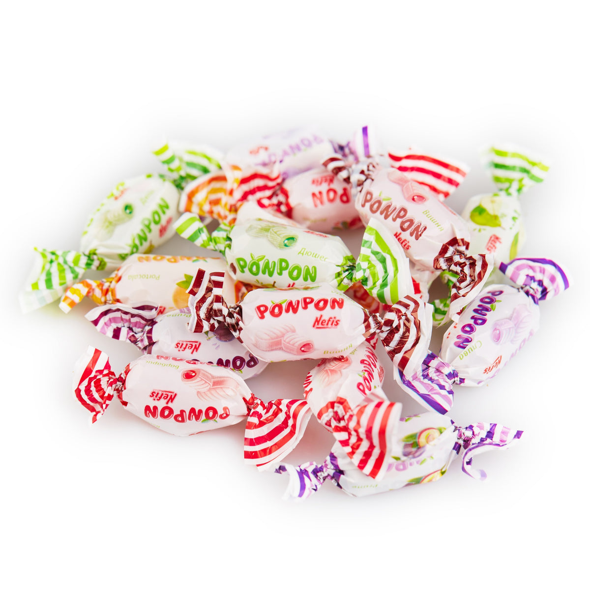 Nefis Ponpon Assorted, back label