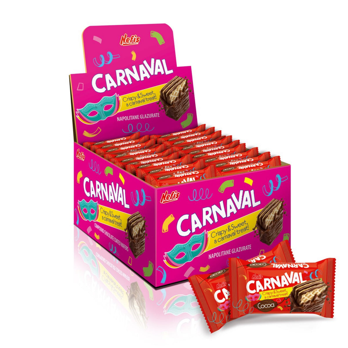 Nefis Carnaval Cocoa, back label
