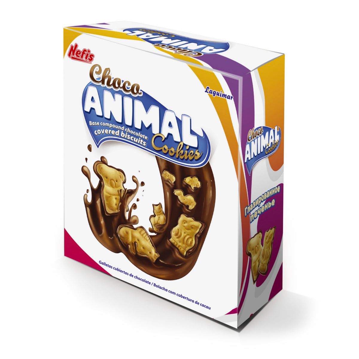 Nefis Choco Animal Cookies