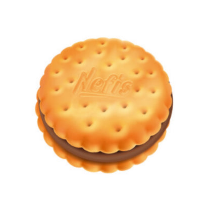Nefis Choco Tartin, packaging detail
