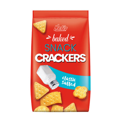 Nefis Cracker with Salt, back label