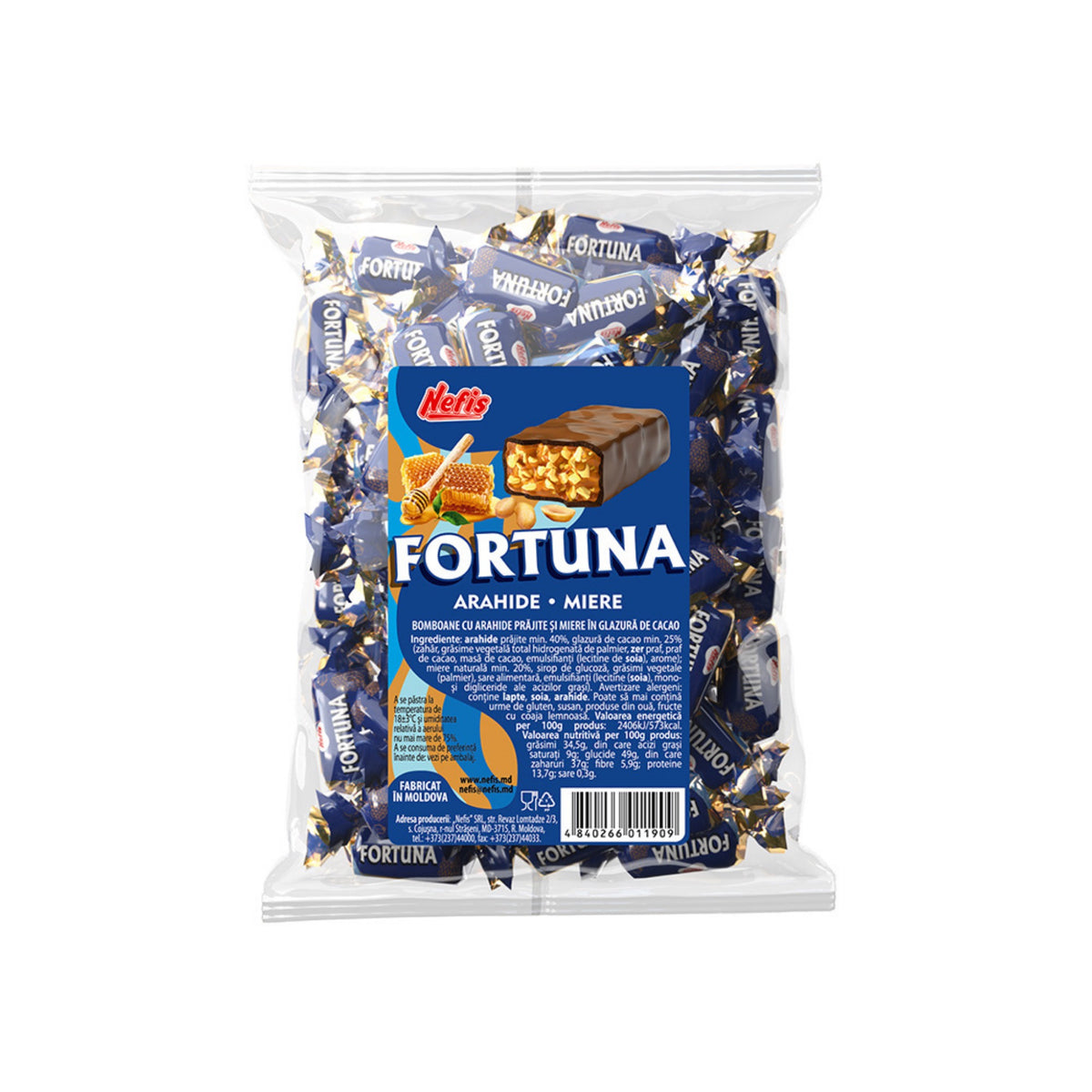 Nefis Fortuna, packaging detail