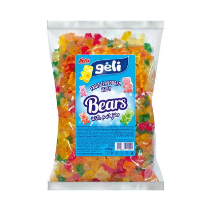 Nefis Jelly Bears, back label