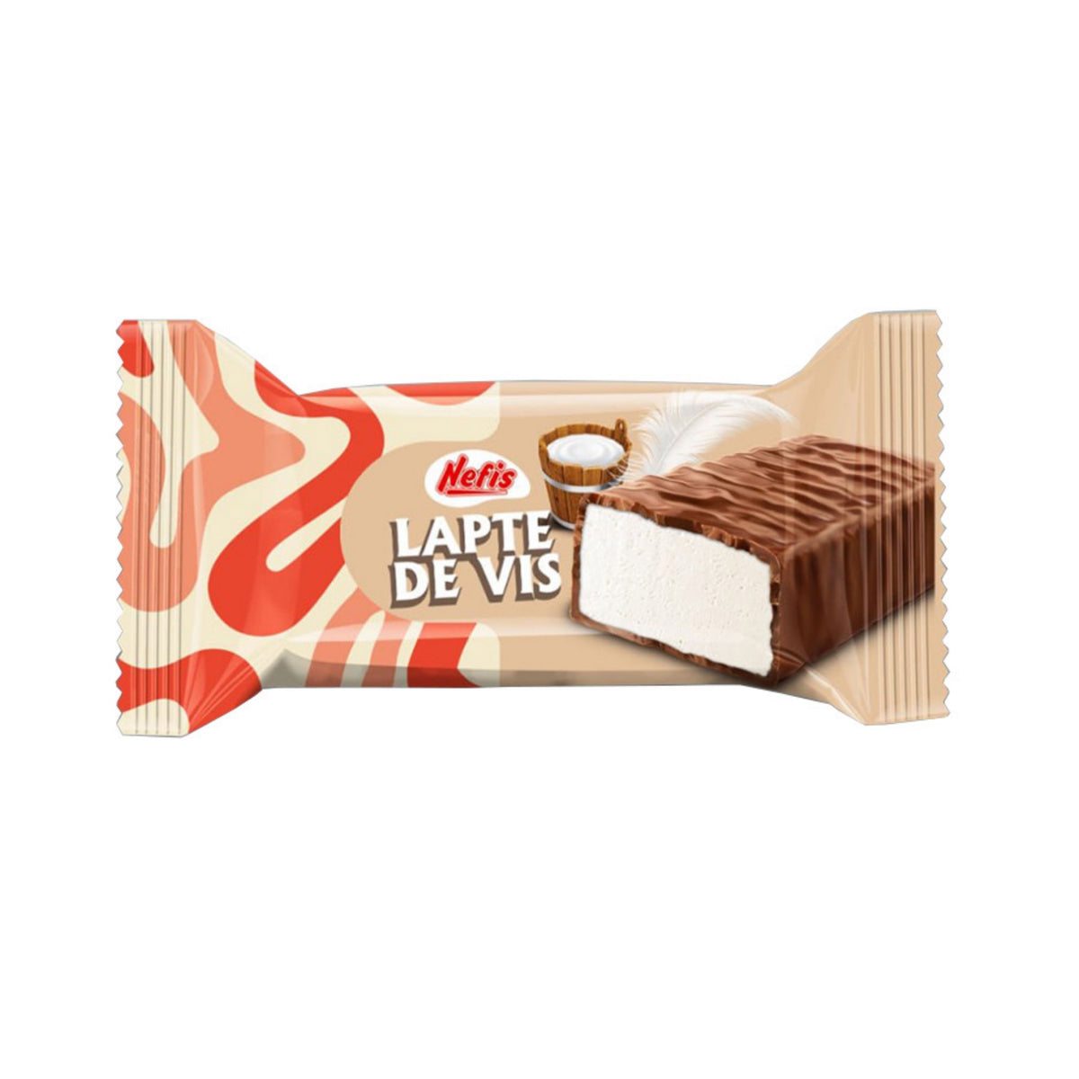 Nefis Lapte de Vis, packaging detail