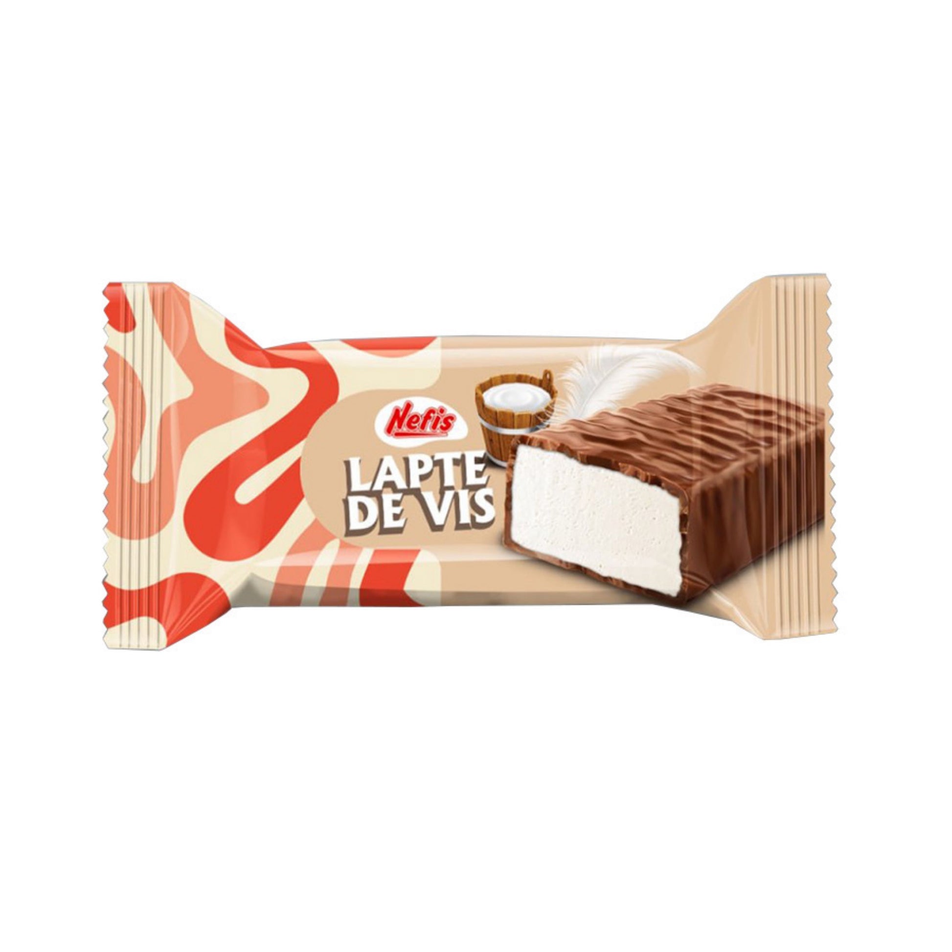 Nefis Lapte de Vis, packaging detail