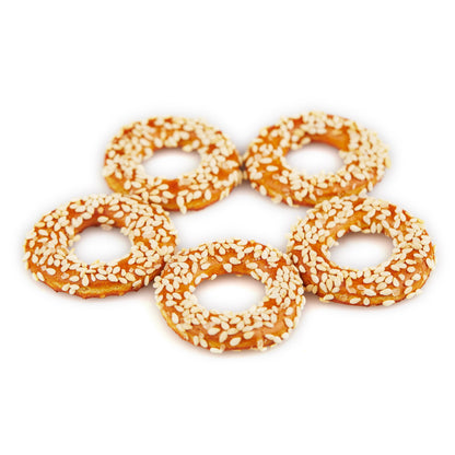 Nefis Rings with Sesame, back label