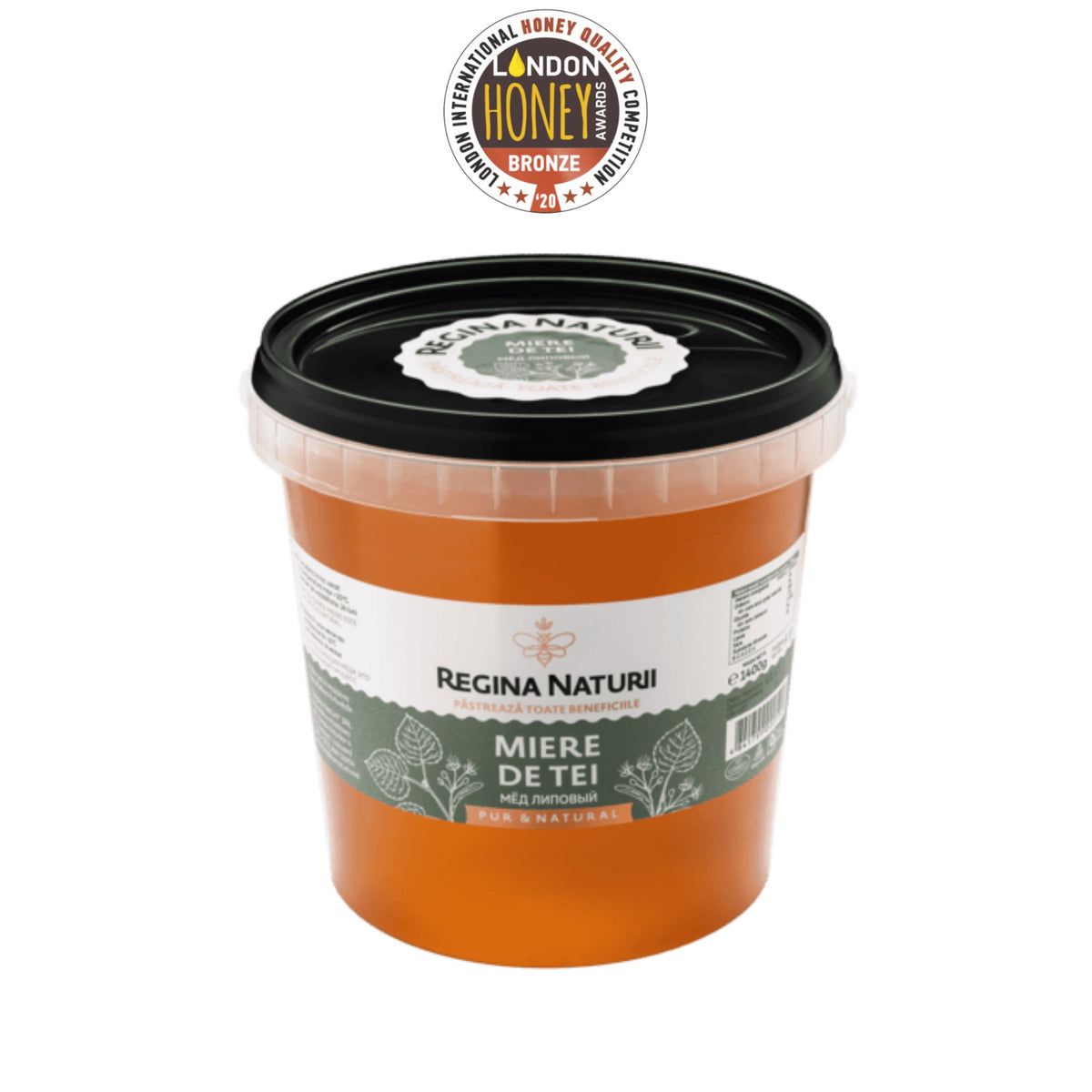 Regina Naturii Linden Honey 1400g/4800g bulk bucket