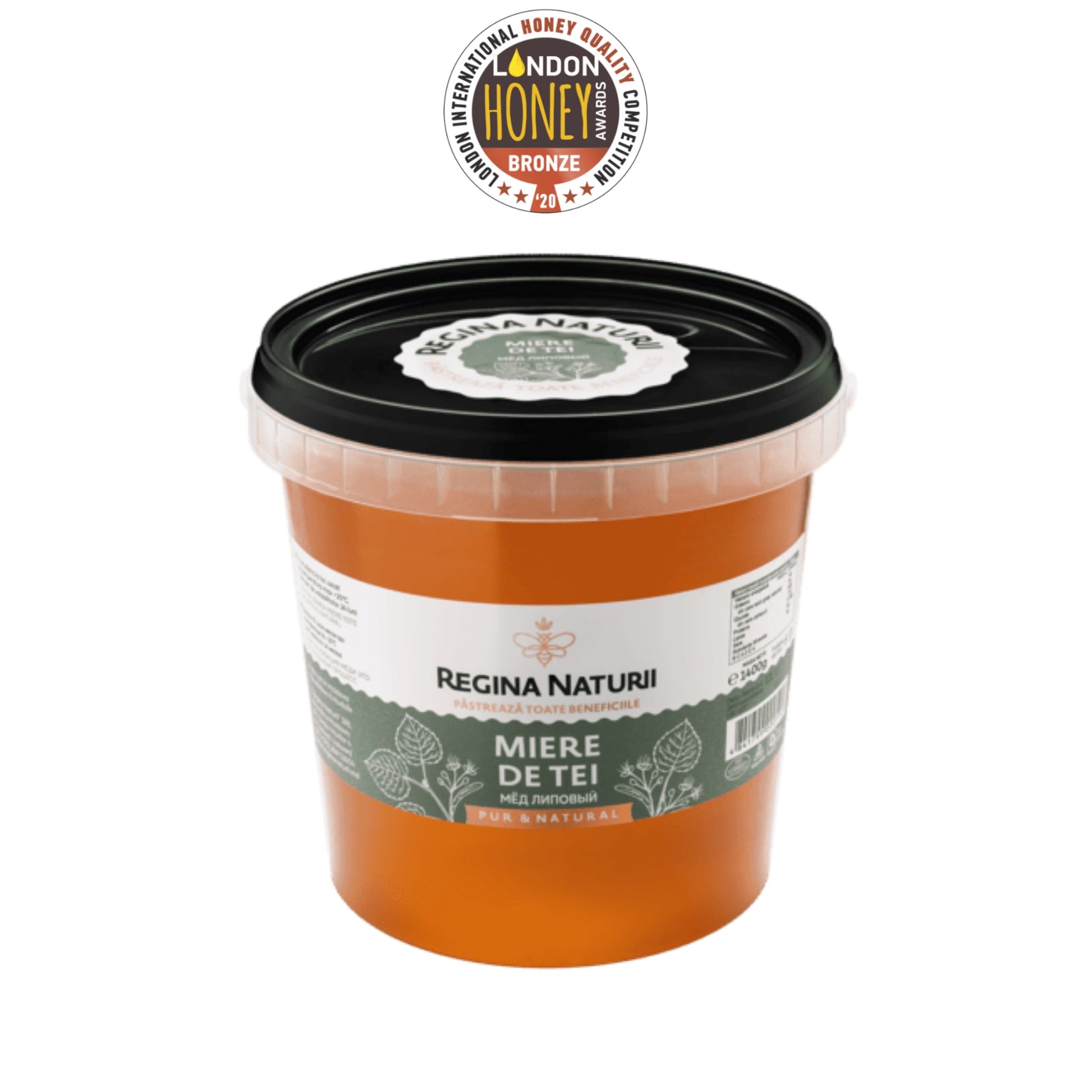 Regina Naturii Linden Honey 1400g/4800g bulk bucket