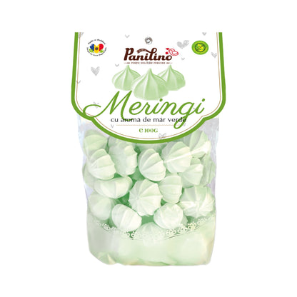 Panilino Apple Meringues bag, back label