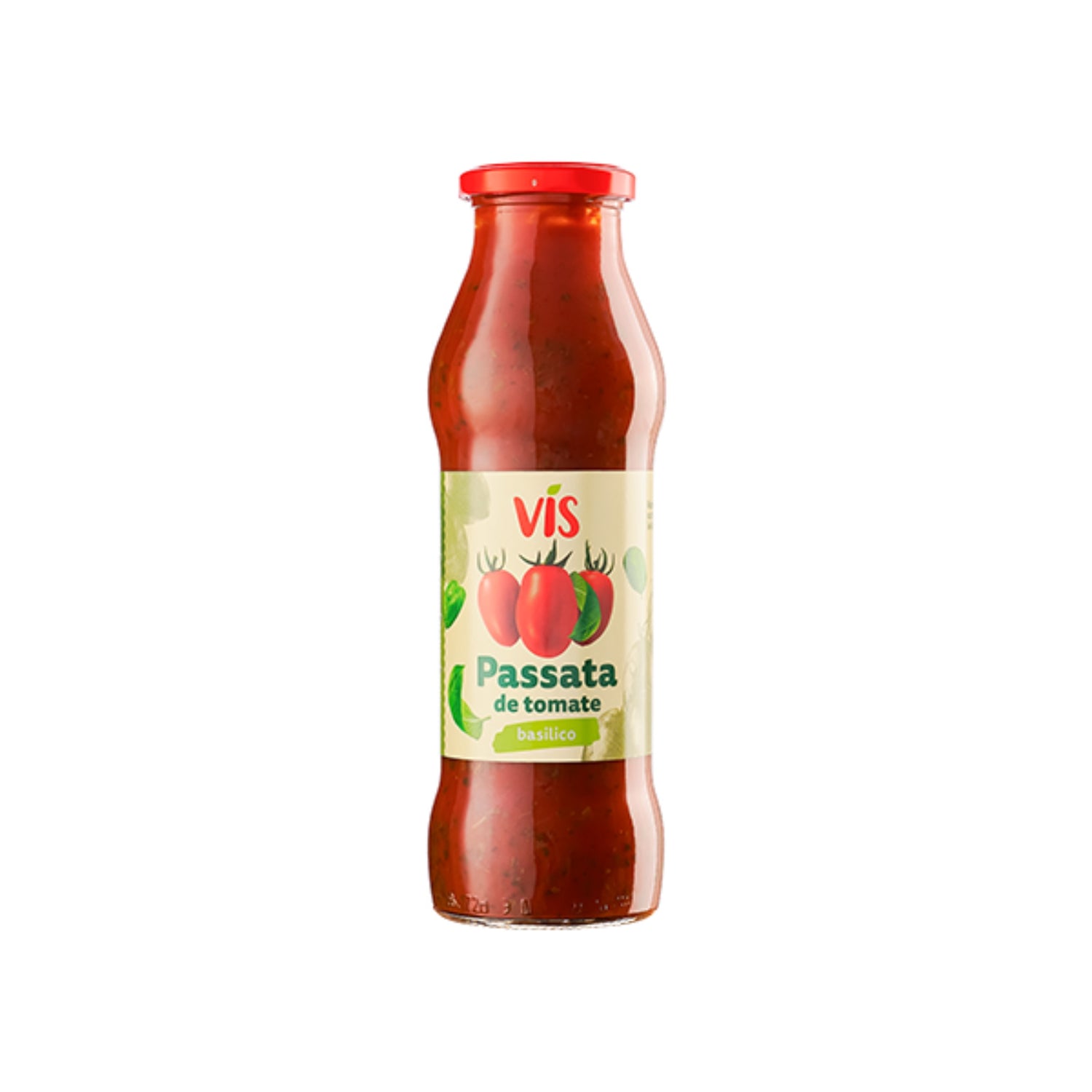 Vis Basilico Tomato Passata jar