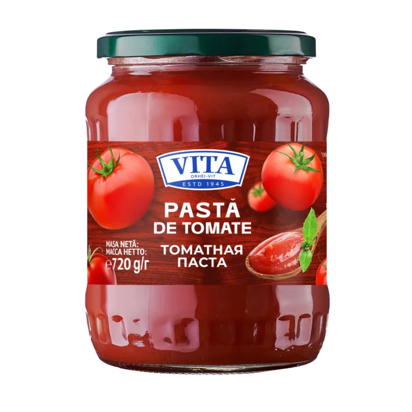 Vita Tomato Paste jar