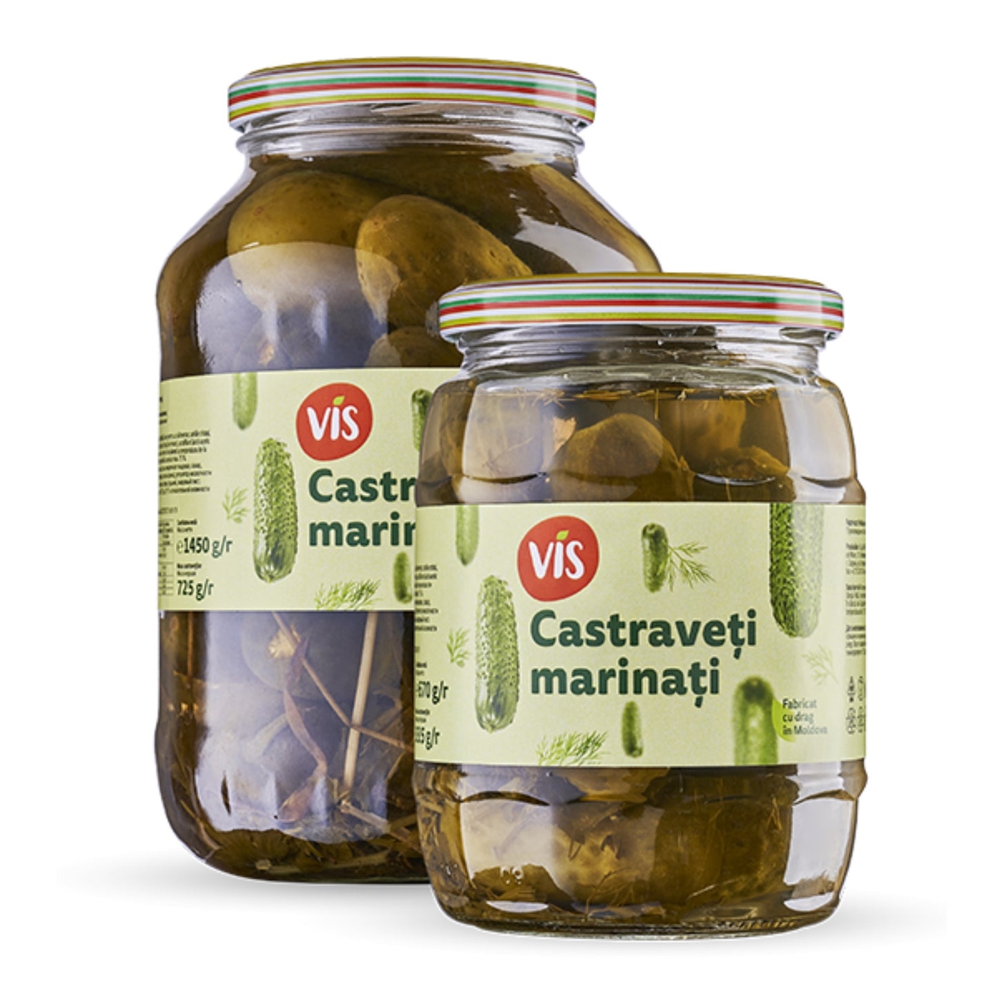 Vis Pickled Cucumbers jar