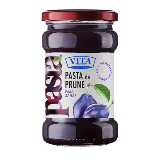 Vita Plum Jam jar