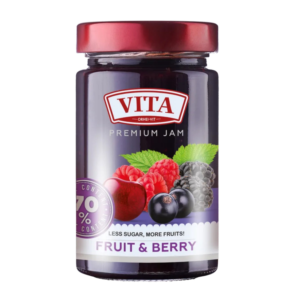 Vita Premium Fruit and Berry Jam 300g jar
