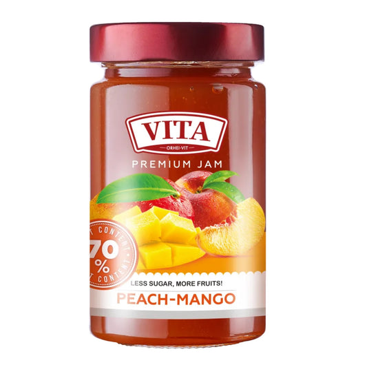 Vita Premium Peach-Mango Jam 300g jar