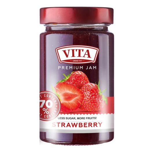 Vita Premium Strawberry Jam 300g jar