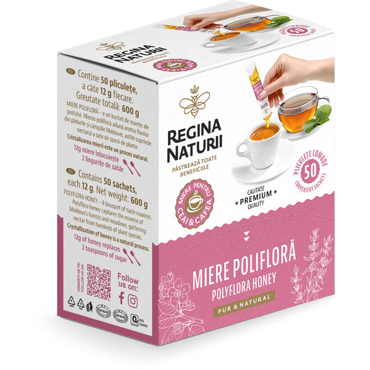 Regina Naturii Polyflora Portioned Honey 12g x 50pcs