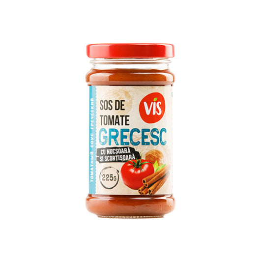 Vis Greek Tomato Sauce with Nutmeg jar