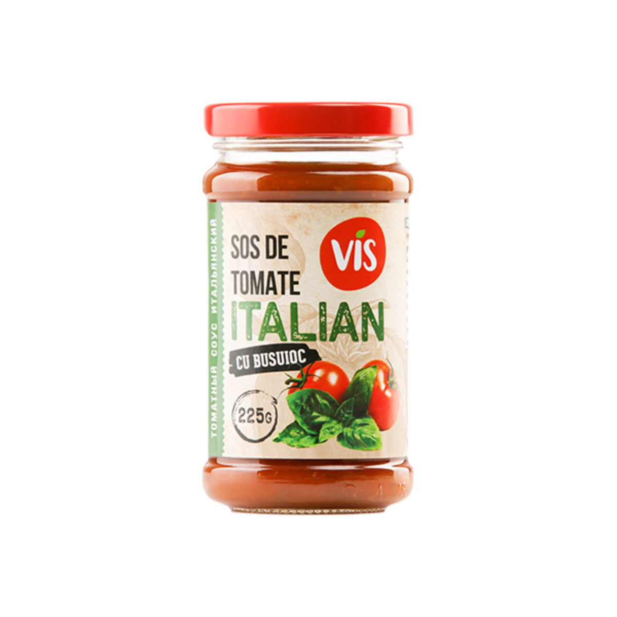 Vis Italian Tomato Sauce with Basil jar